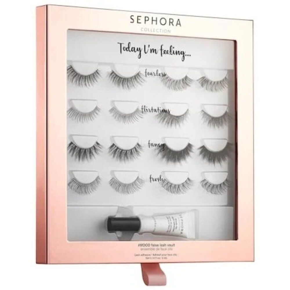 Sephora Collection #Mood False Lash Vault - Eye Lashes MUA Adhesive Glue Makeup - Picture 6 of 9